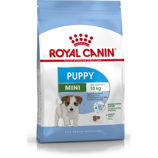 Royal Canin Mini Puppy Ξηρά Τροφή για Κουτάβια Μικρόσωμων Φυλών με Καλαμπόκι / Πουλερικά / Ρύζι 2kg