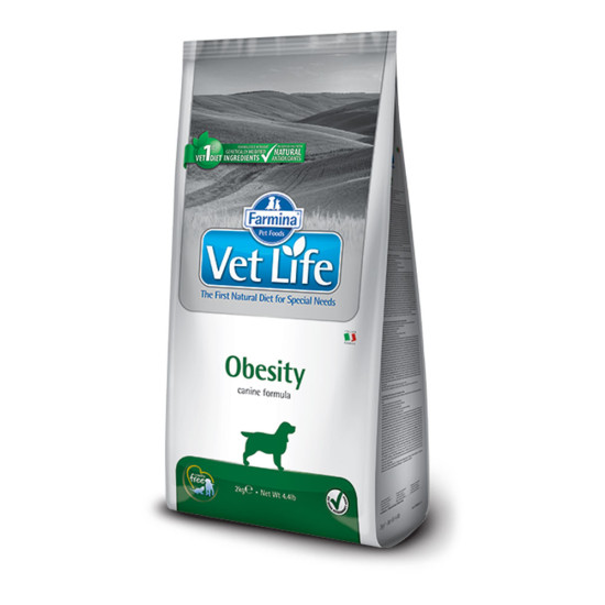Vet Life Natural Diet Dog Obesity 2kg