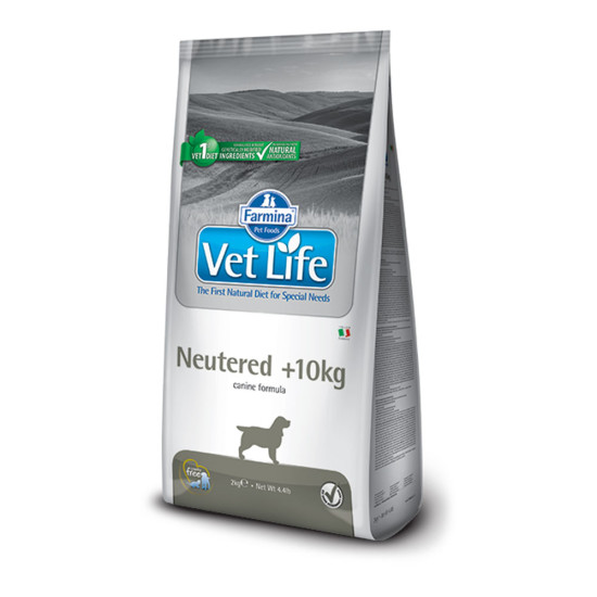 Vet Life Natural Diet Dog Neutered (for Dogs +10kg) 2kg