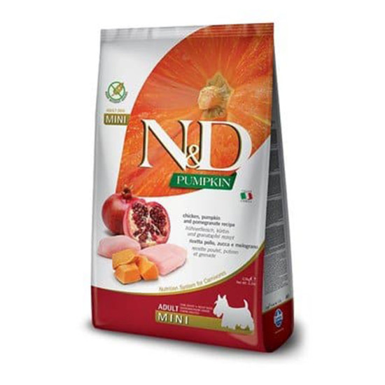 N&D Dog Pumpkin Chicken & Pomegranate Adult Mini 2.5kg
