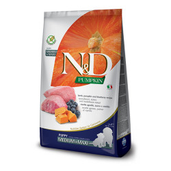N&D Dog Pumpkin Lamb & Blueberry Puppy Medium and Maxi 12kg