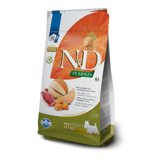 N&D Dog Pumpkin, Duck & Cantaloupe Melon Adult Mini 2kg