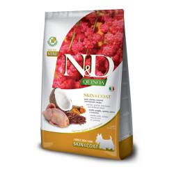 N&D Dog Quinoa Skin & Coat Quail & Coconut Adult Mini 2.5kg