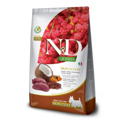 N&D Dog Quinoa Skin & Coat Venison & Coconut Adult Mini 2.5kg