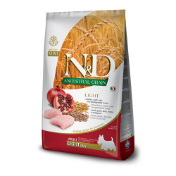 N&D Low Grain Dog Chicken & Pomegranate Light Mini 2.5kg