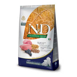 N&D Dog Low Grain Lamb & Blueberry Puppy Medium & Maxi 12kg