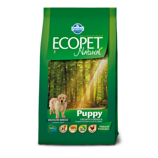 Ecopet Natural Puppy Medium 2.5kg