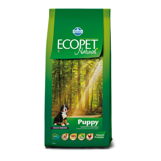 Ecopet Natural Puppy Maxi 12 +2kg
