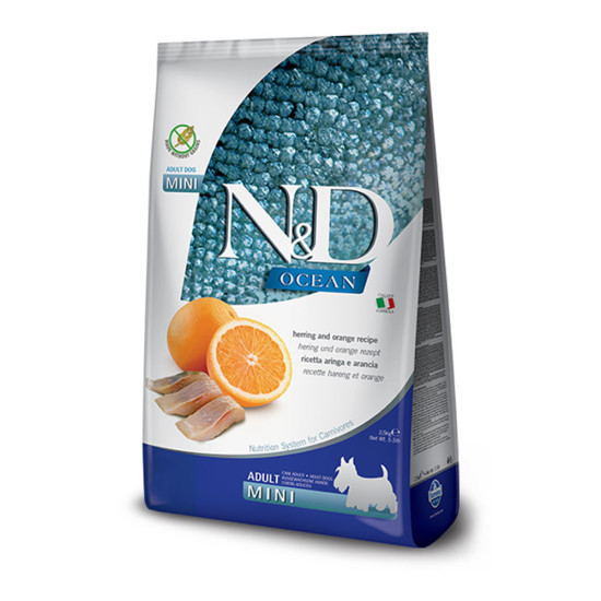 N&D Dog Ocean Herring & Orange Adult Mini 2.5kg