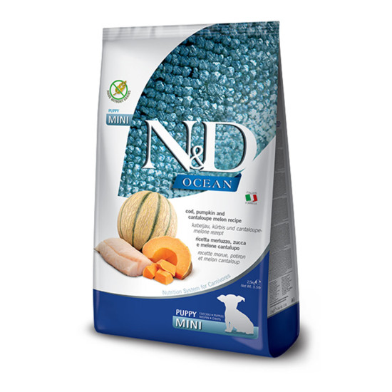 N&D Dog Ocean Codfish & Pumpkin Puppy Mini 2.5kg
