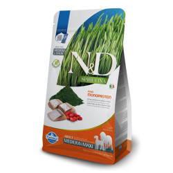 N&D Dog Spirulina Herring & Wolfberry Αdult Μedium And Μaxi 2kg
