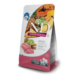 N&D Dog Tropical fruits Pork Spelt & Oats Adult Medium & Maxi 10kg