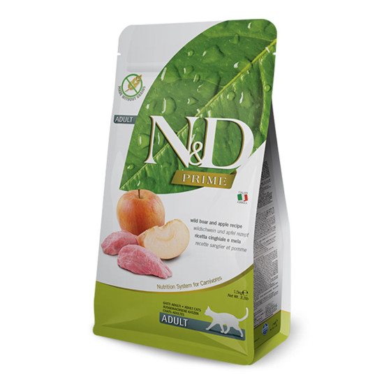 N&D Cat Boar & Apple Adult 1.5kg