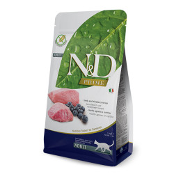 N&D Cat Lamb & Blueberry Adult 1.5kg