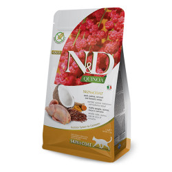 N&D Cat Quinoa Skin & Coat Quail Adult 1.5kg