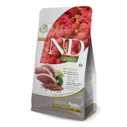 N&D Cat Neutered Duck & Quinoa Adult 1.5kg
