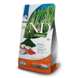 N&D Cat Spirulina Herring & Wolfberry Αdult 1.5kg