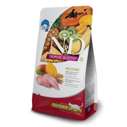 N&D Cat Tropical fruits Chicken Spelt & Oats Neutered Adult 1.5kg