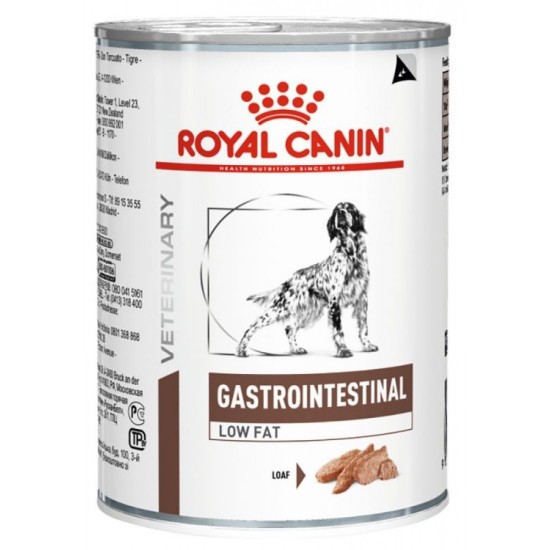 ROYAL CANIN GastroIntestinal Low Fat υγρή τροφή Σκύλου 410gr