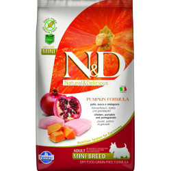 Farmina N&D Grain Free Pumpkin Chicken & Pomegranate Adult Mini 7kg