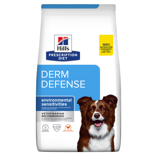 Hill's Prescription Diet Derm Defense DOG με Κοτόπουλο 12kg