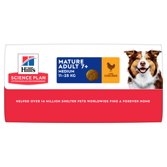 Hill's Science Plan Mature Adult Medium DOG με Κοτόπουλο 2.5kg