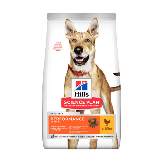 Hill's Science Plan Performance Adult DOG με Κοτόπουλο 14kg