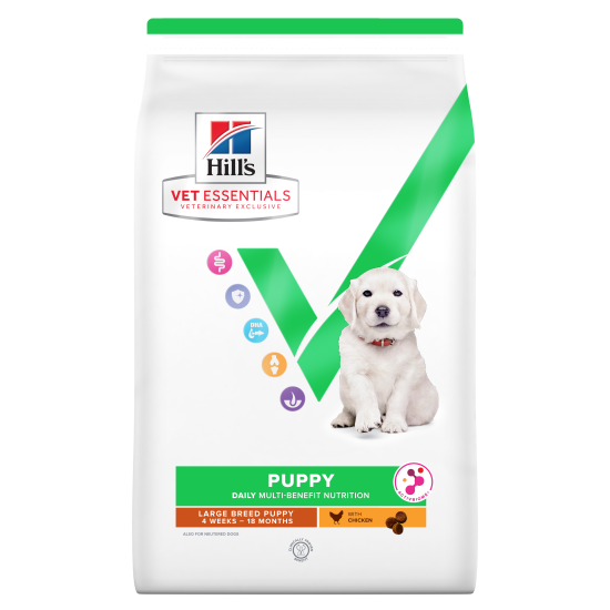 Hill's Vet Essentials Multi-Benefit Puppy Large Breed ΑctivBiome+ DOG με Κοτόπουλο 14kg