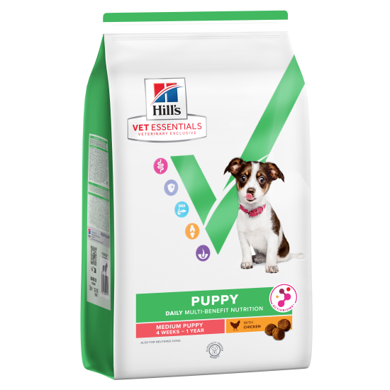 Hill's Vet Essentials Multi-Benefit Puppy Medium ΑctivBiome+ DOG με Κοτόπουλο 2kg