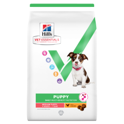 Hill's Vet Essentials Multi-Benefit Puppy Medium ΑctivBiome+ DOG με Κοτόπουλο 2kg