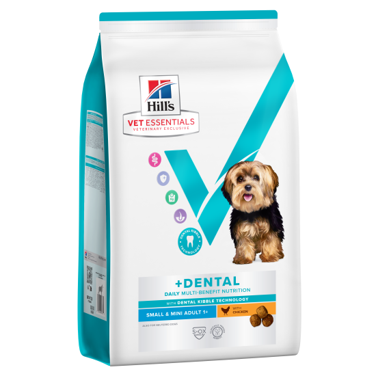 Hill's Vet Essentials Multi-Benefit+ Dental Health Adult Small & Mini DOG με Κοτόπουλο 2kg