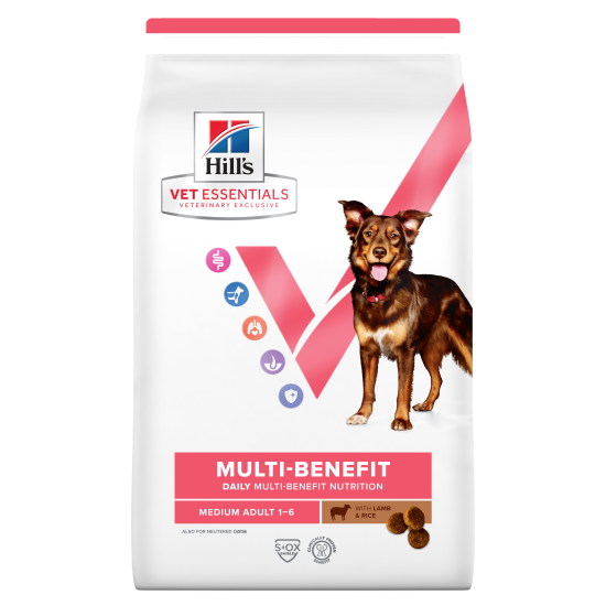 Hill's Vet Essentials Adult Medium DOG με Αρνί & Ρύζι 10kg