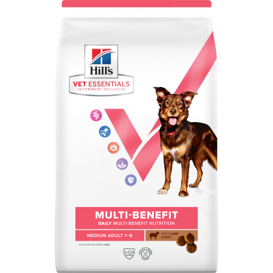 Hill's Vet Essentials Adult Medium DOG με Αρνί & Ρύζι 10kg