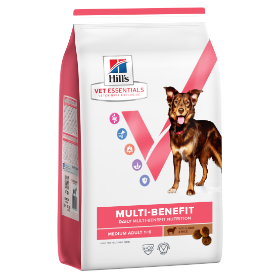 Hill's Vet Essentials Adult Medium DOG με Αρνί & Ρύζι 10kg