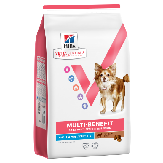 Hill's Vet Essentials Multi-Benefit Adult Small & Mini DOG με Αρνί & Ρύζι 2kg