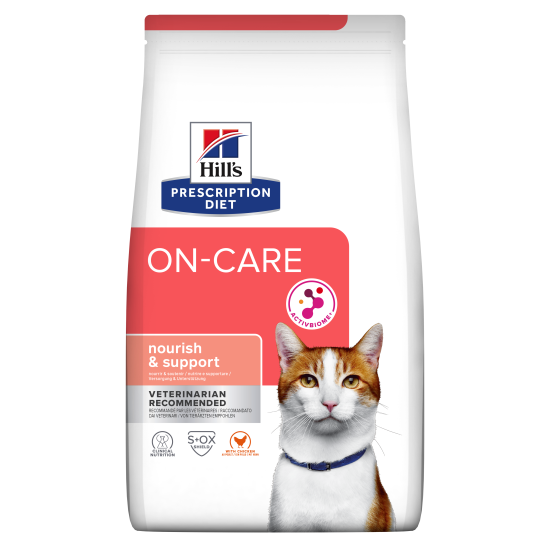 Hill's Prescription Diet On Care ActivBiome+ CAT Κοτόπουλο 1.5kg