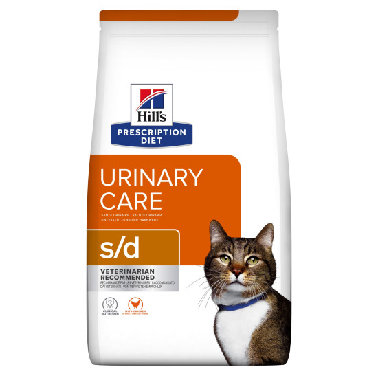 Hill's Prescription Diet s/d Urinary Care CAT με Κοτόπουλο 1.5kg