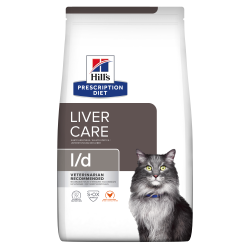Hill's Prescription Diet l/d Liver Care CAT με Κοτόπουλο 1.5kg