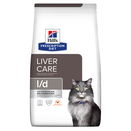 Hill's Prescription Diet l/d Liver Care CAT με Κοτόπουλο 1.5kg