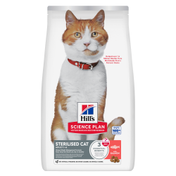 Hill's Science Plan Sterilised Adult CAT με Σολομό 3kg