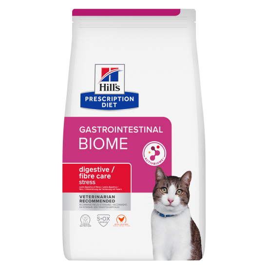 Hill's Prescription Diet Gastrointestinal Biome Stress Τροφή CAT με Κοτόπουλο 1.5kg