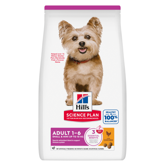 Hill's Science Plan Adult Small & Mini DOG με Κοτόπουλο 3kg