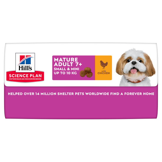Hill's Science Plan Mature Adult Small & Mini DOG με Κοτόπουλο 1.5kg