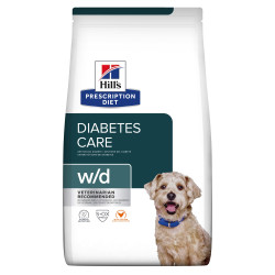 Hill's Prescription Diet w/d Diabetes Care DOG με Κοτόπουλο 1.5kg