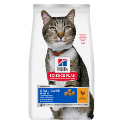 Hill's Science Plan Oral Care Adult CAT με Κοτόπουλο 1.5kg