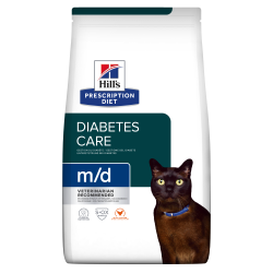 Hill's Prescription Diet m/d Diabetes Care CAT με Κοτόπουλο 1.5kg