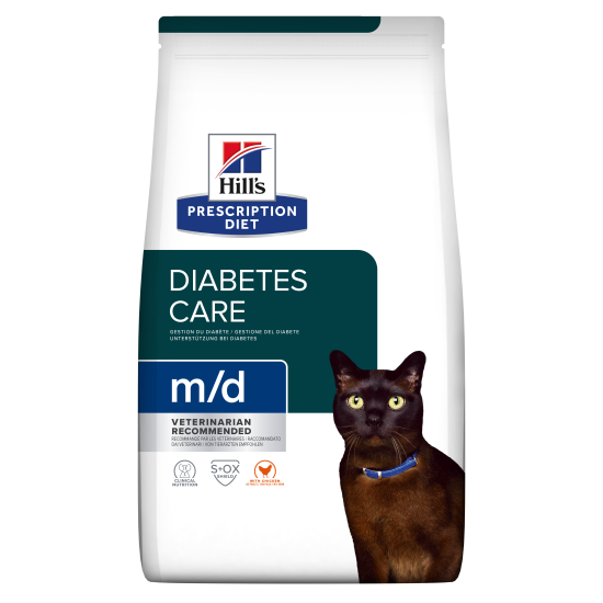 Hill's Prescription Diet m/d Diabetes Care CAT με Κοτόπουλο 1.5kg