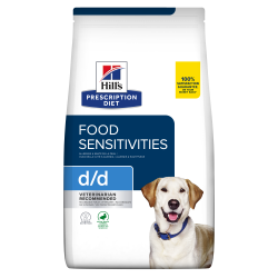 Hill's Prescription Diet d/d Food Sensitivities DOG με Πάπια & Ρύζι 12kg