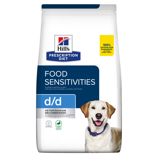 Hill's Prescription Diet d/d Food Sensitivities DOG με Πάπια & Ρύζι 12kg