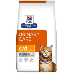 Hill's Prescription Diet c/d Multicare Urinary Care για Γάτες με Κοτόπουλο 8kg